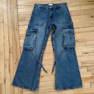 Zara Baggy Cargo Jean, 8R